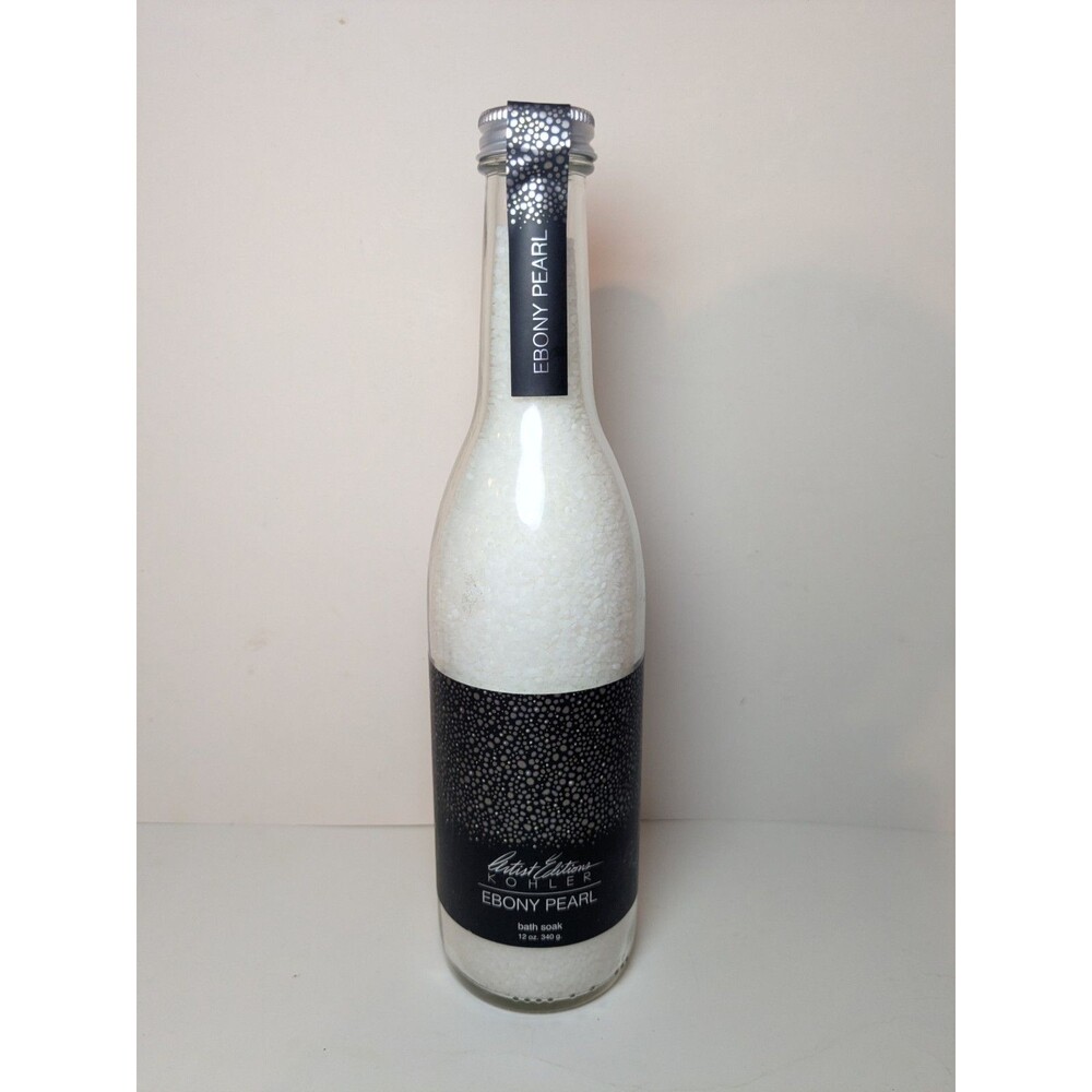 Artist Edition Kohler Ebony Pearl Bath Soak Bath Salt Discontinued